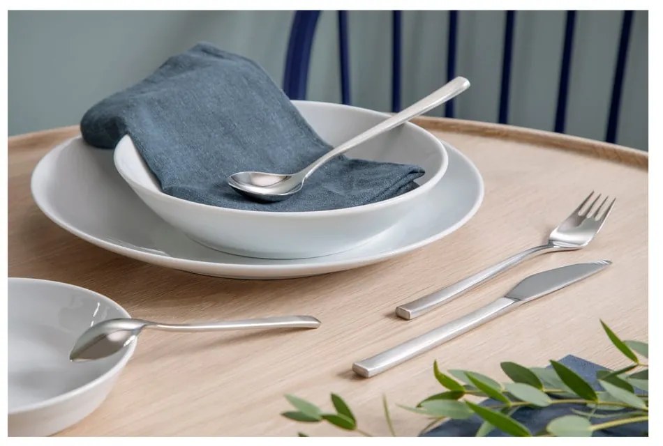 Прибори за хранене от неръждаема стомана в сребрист цвят 16 бр. Fuga – Gense