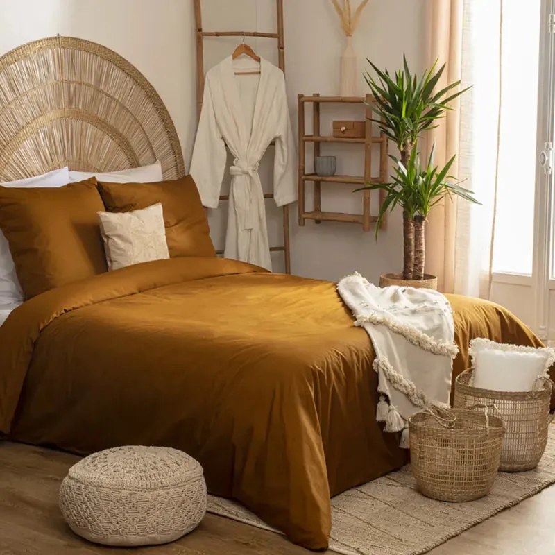 Спално бельо atmosphera Landiha, 260x240 cm, Памук перкал - Сив