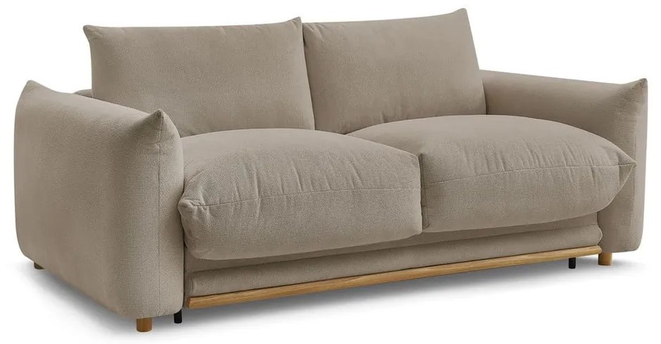 Бежов сгъваем диван 234 cm Ernest – Bobochic Paris