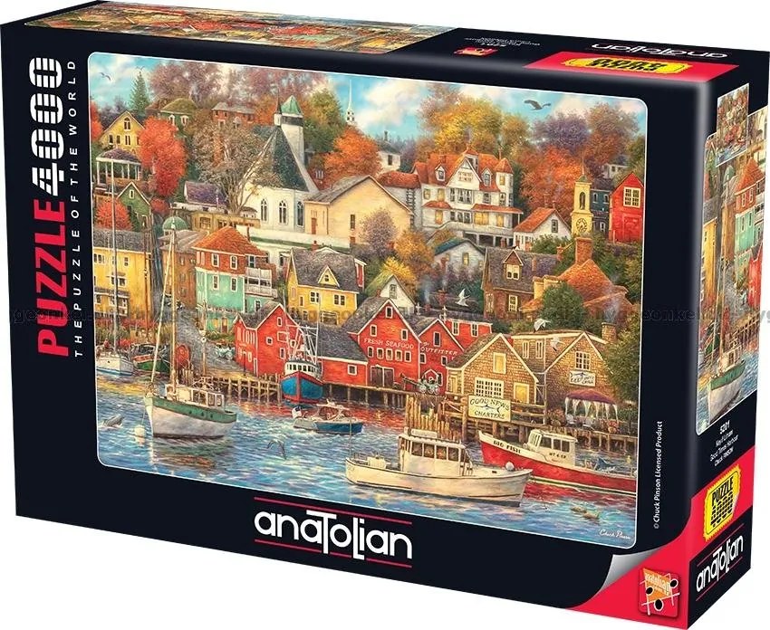 Anatolian - Пъзел Уютното пристанище, 4000 части