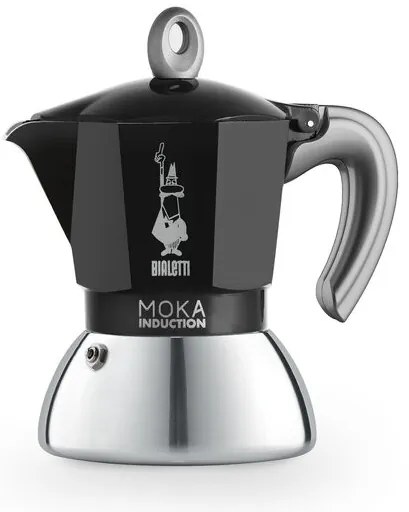 Bialetti - Кафеварка Moka Induction за 2 кафета, черна