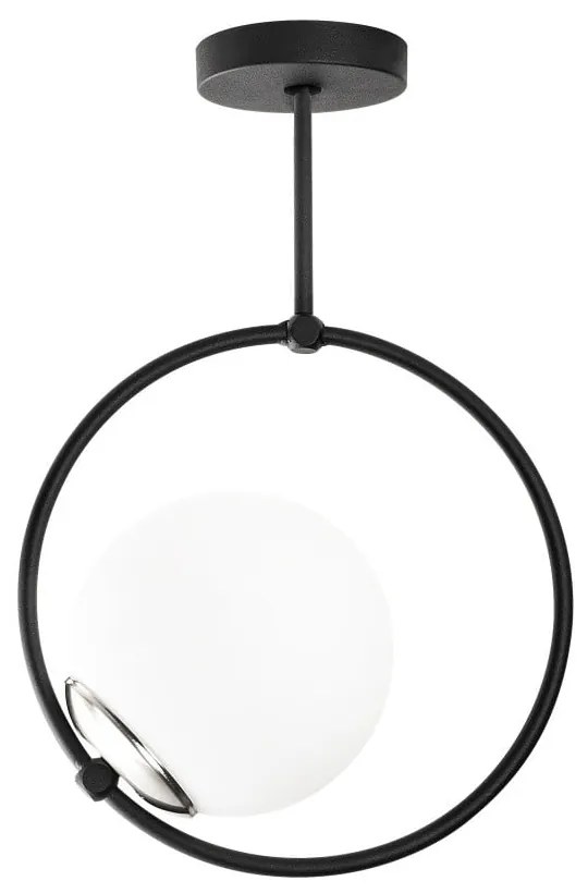 Черно метално висящо осветително тяло Opviq lights Erasto - Opviq lights