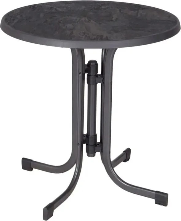 Кръгла градинска маса за хранене ø 85 cm Pizarra - Dajar