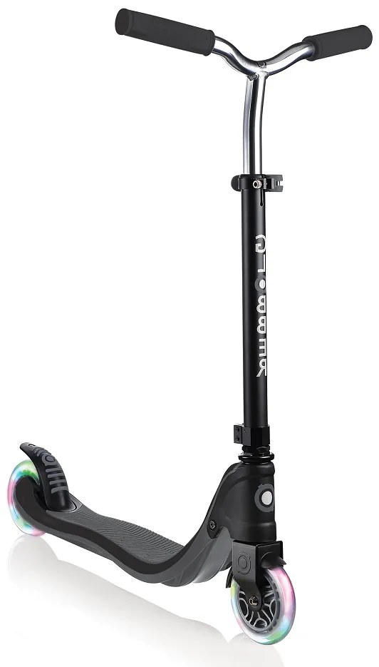 Globber - Тротинетка Flow 125 Light с нова T-образна кормилна рамка - Черна