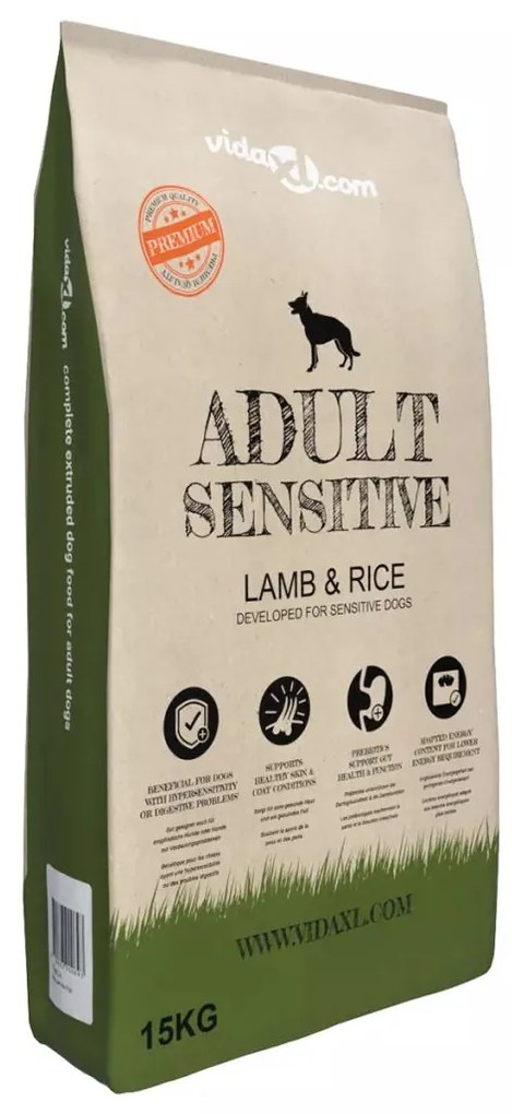 Sonata Премиум храна за кучета Adult Sensitive Lamb &amp; Rice 15 кг