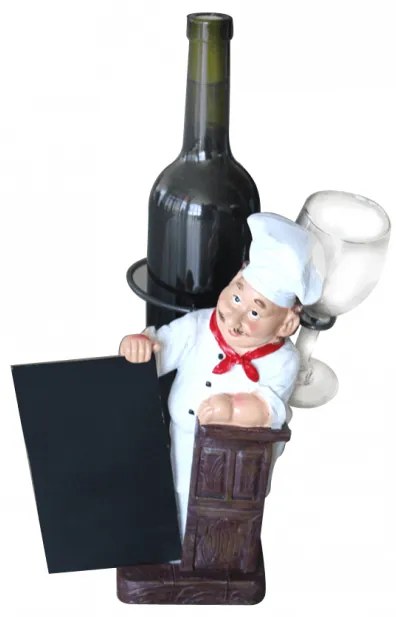 Пластмасова фигура готвач 24см (2032 / 6164)