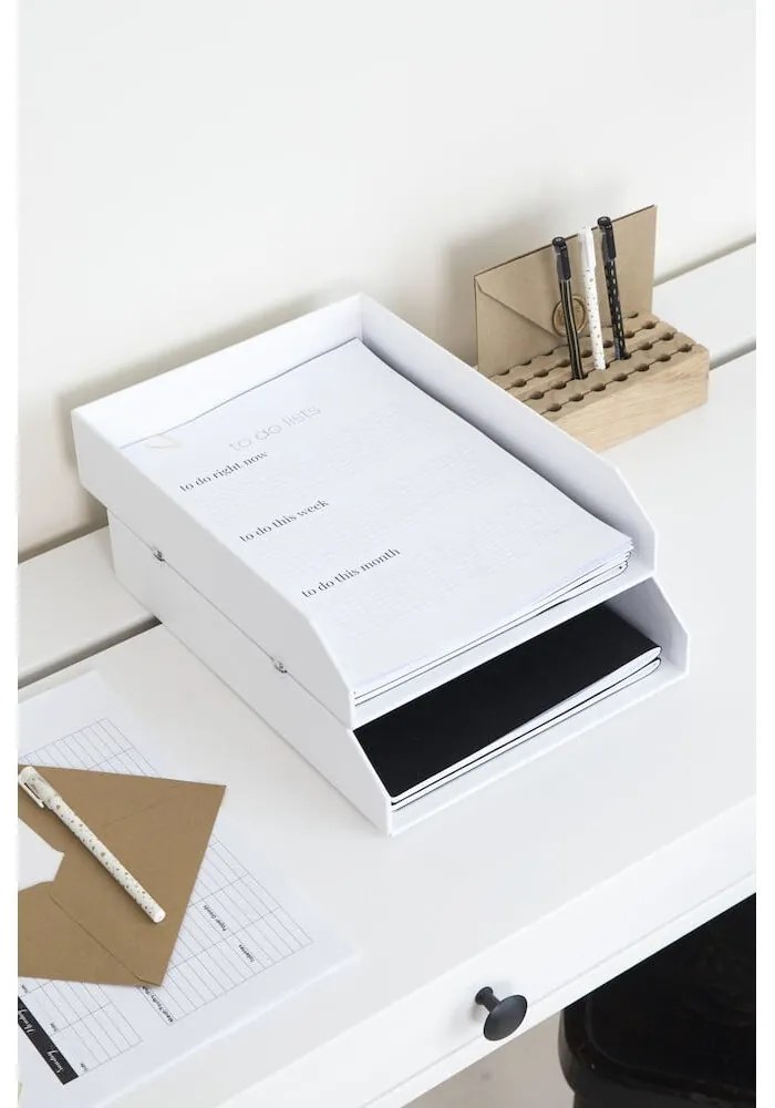 Картонени органайзери за документи в комплект от 2 броя Hakan - Bigso Box of Sweden