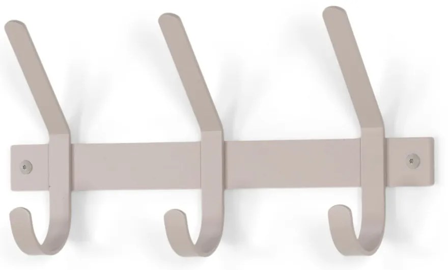 Кафяво-сива метална стенна закачалка 40 cm Dexter – Spinder Design
