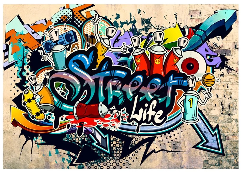 Тапети - Street Life 100x70