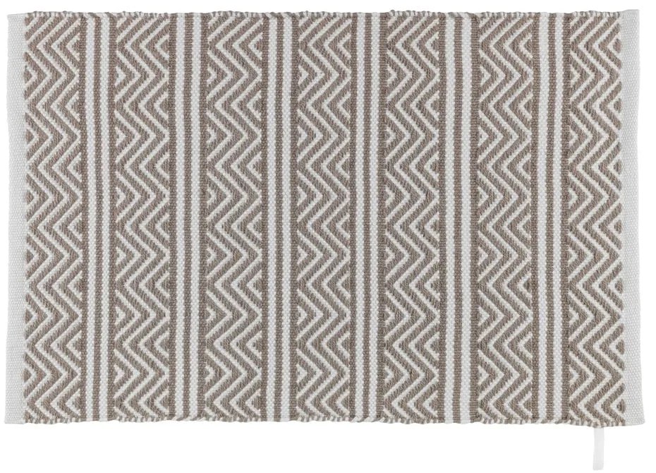 Бежов текстилен килим за баня 50x80 cm Shaki – Wenko