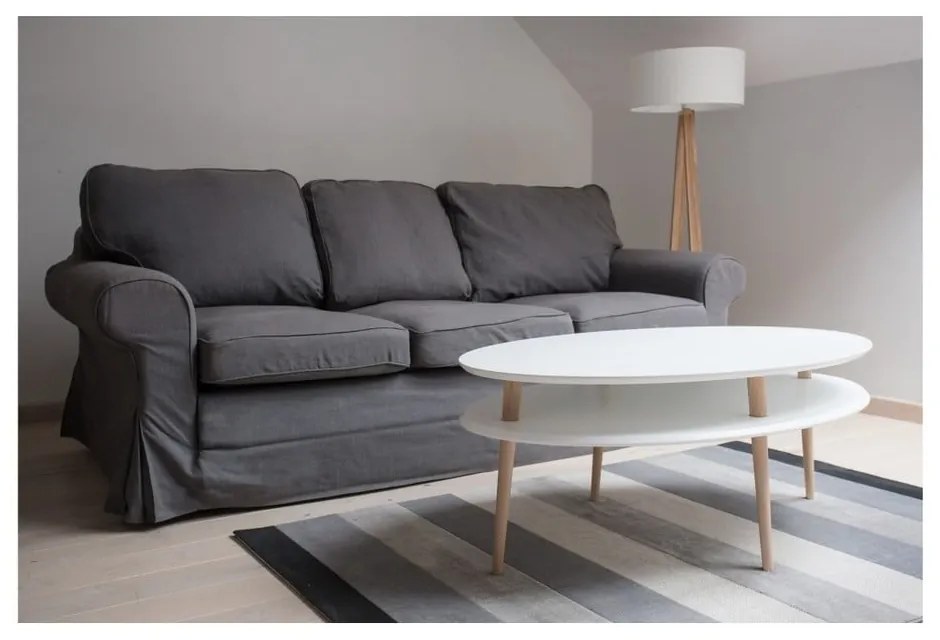 Графитно сива масичка за кафе OVO Ovo - Ragaba