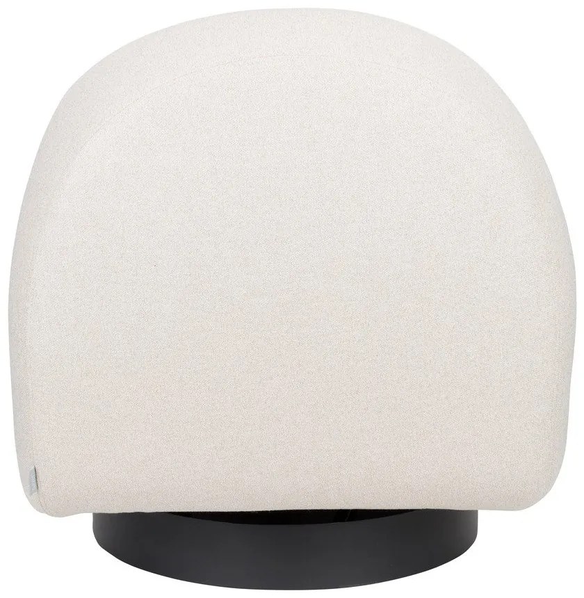 Кремаво въртящо се кресло Eden – Zuiver