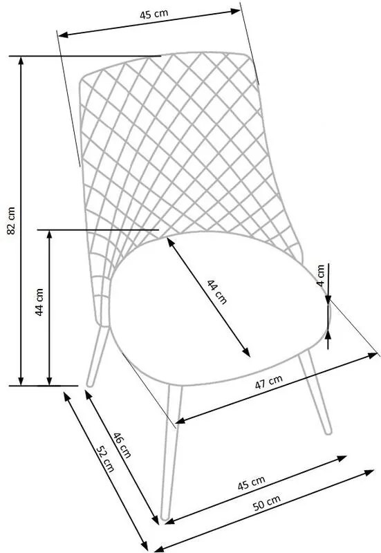 Трапезен стол КH405