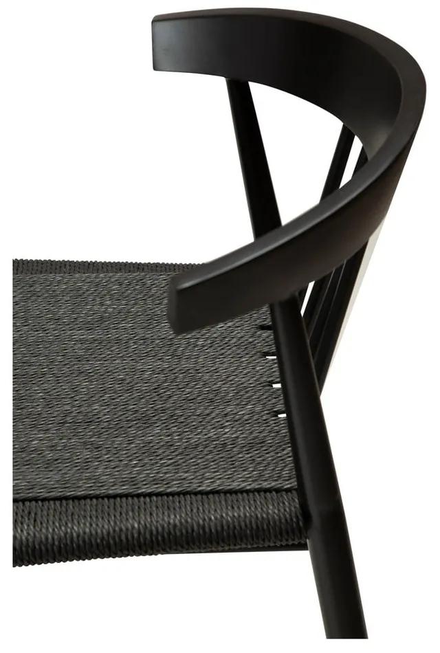 Черен бар стол , височина 102 cm Sava - DAN-FORM Denmark
