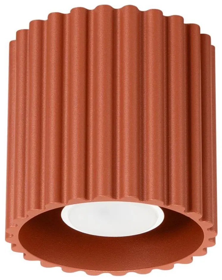 Sollux  SL.1799 - Точково осветително тяло AURA 1xGU10/10W/230V 10 cm оранжево