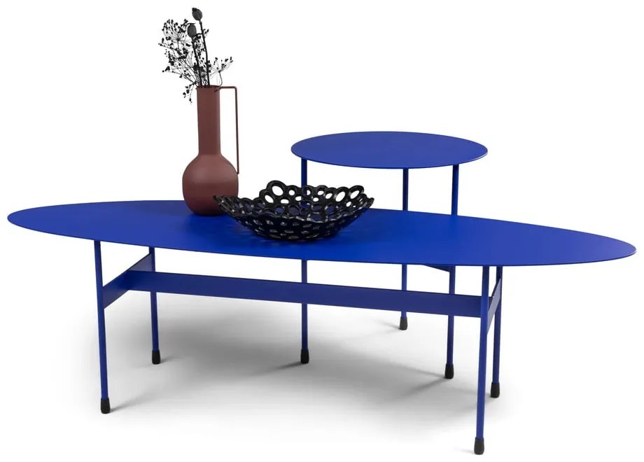 Метална кръгла маса за съхранение 40x40 cm Mira - Spinder Design