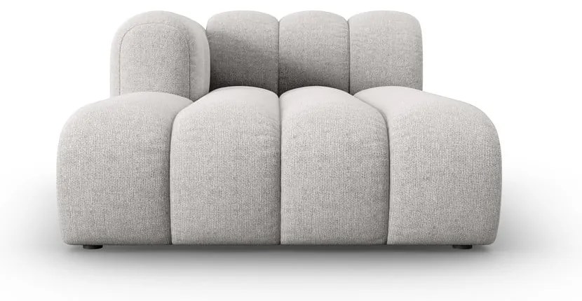 Светлосива лежанка (ляв ъгъл) Lupine – Micadoni Home