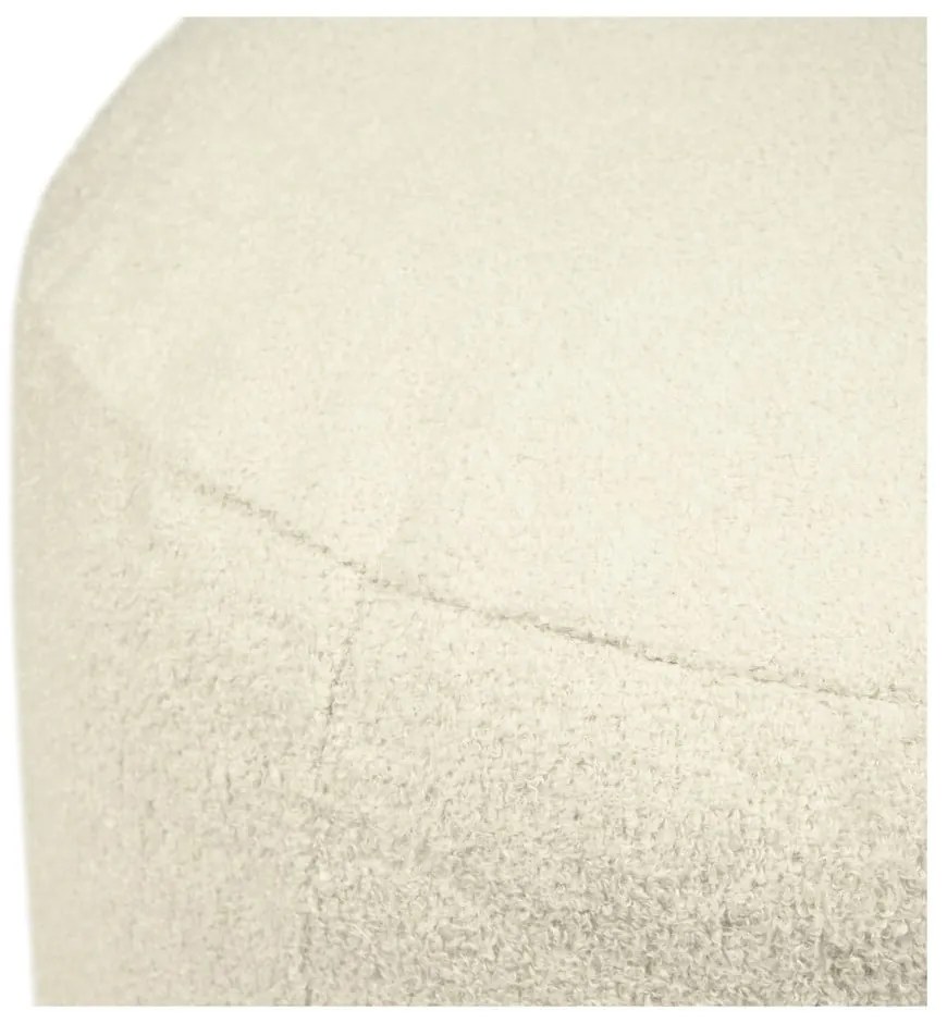 Кремава табуретка от букле Om 60 – SLOWDOWN