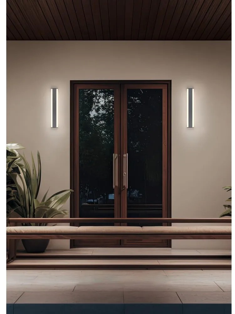 Външно осветително тяло със сензор за движение (височина 11 cm) Dawson – Trio