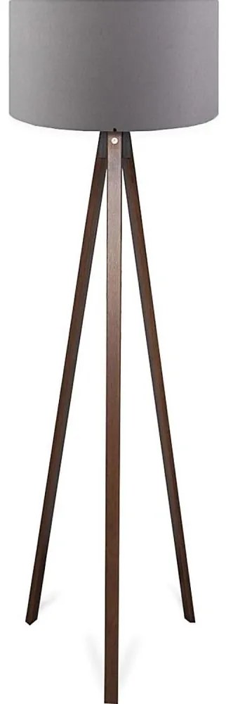 Подова лампа AYD 1xE27/40W/230V кафява/сива