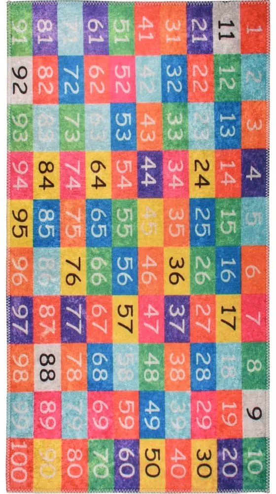 Детско килимче за игра подходящо за пране 120x180 cm One to Hundred – Vitaus