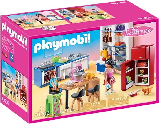 Playmobil - Семейна кухня 70206