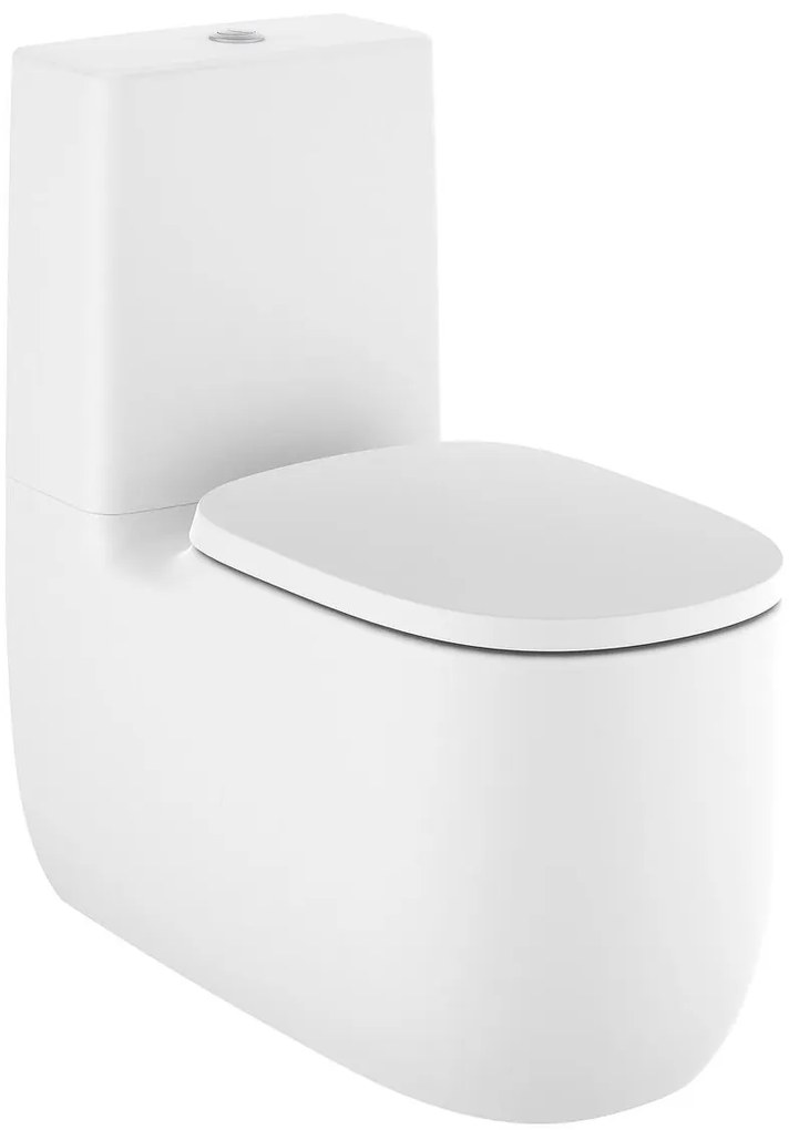 Тоалетна чиния за моноблок, Roca, A3420B9620 с двойно оттичане, 39.5х70.5х79см