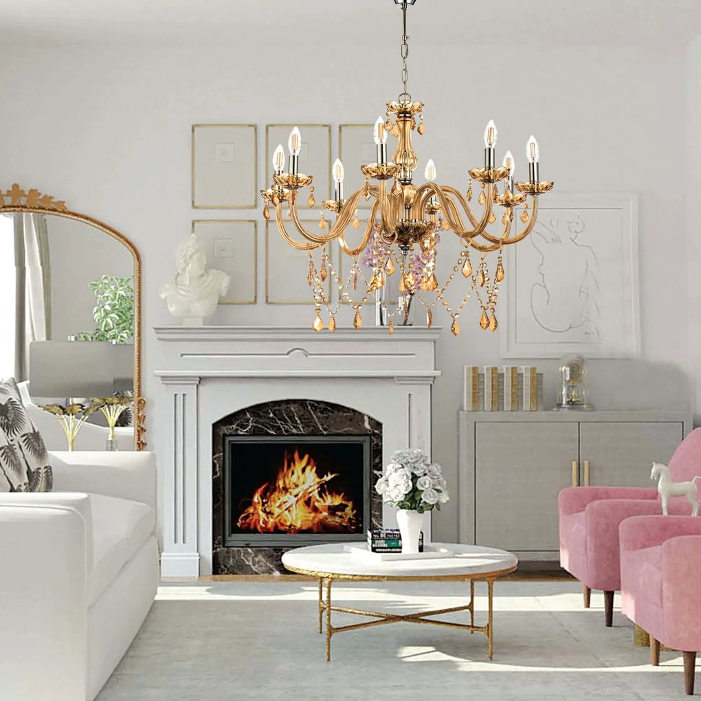 Плафон InLight 5314-6 Полилей-Honey