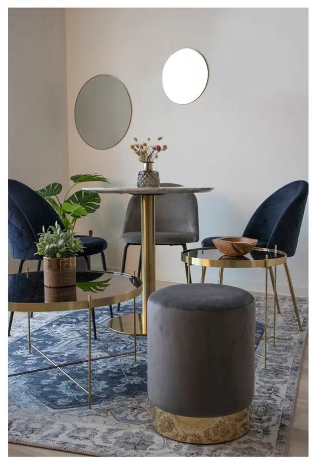 Светлосиви кадифени трапезни столове в комплект от 2 броя Geneve - House Nordic