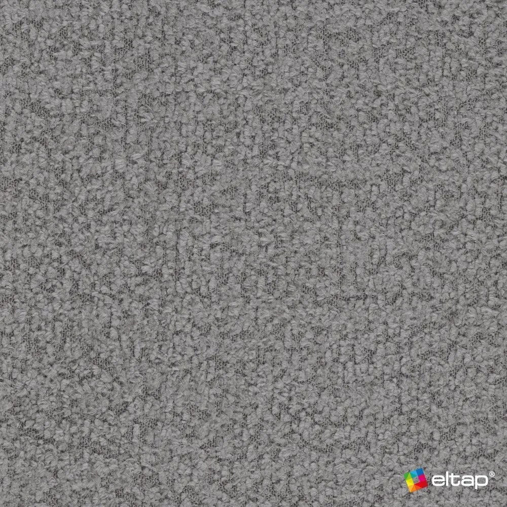 Светлосив разтегателен диван с място за съхранение от букле 244 cm Arcadova – ELTAP