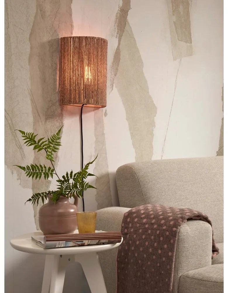 Стенна лампа в естествен цвят Iguazu - Good&Mojo