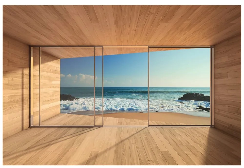 Самозалепващ тапет – Прекрасен изглед към морето