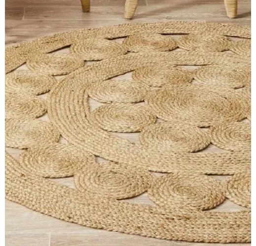 Килим DKD Home Decor Тропически Юта (200 x 200 x 200 cm)