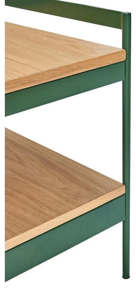 Странична масичка с дъбов плот 43x43 cm Jaunty – Hübsch