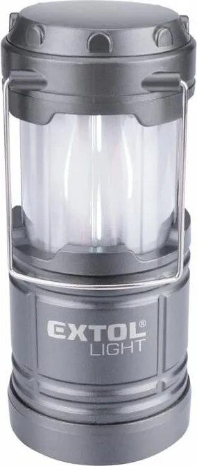 Extol - LED Преносима лампа LED/3xAA сива