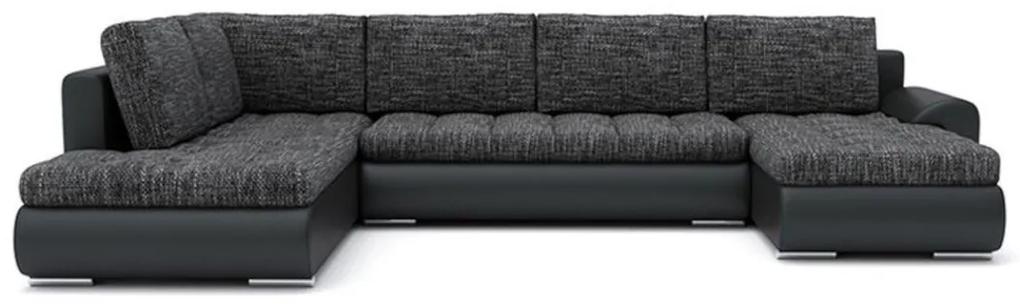 Разтегателен диван в П-образна форма TONIO II, 300x75x200, lawa 17/soft 11, лява