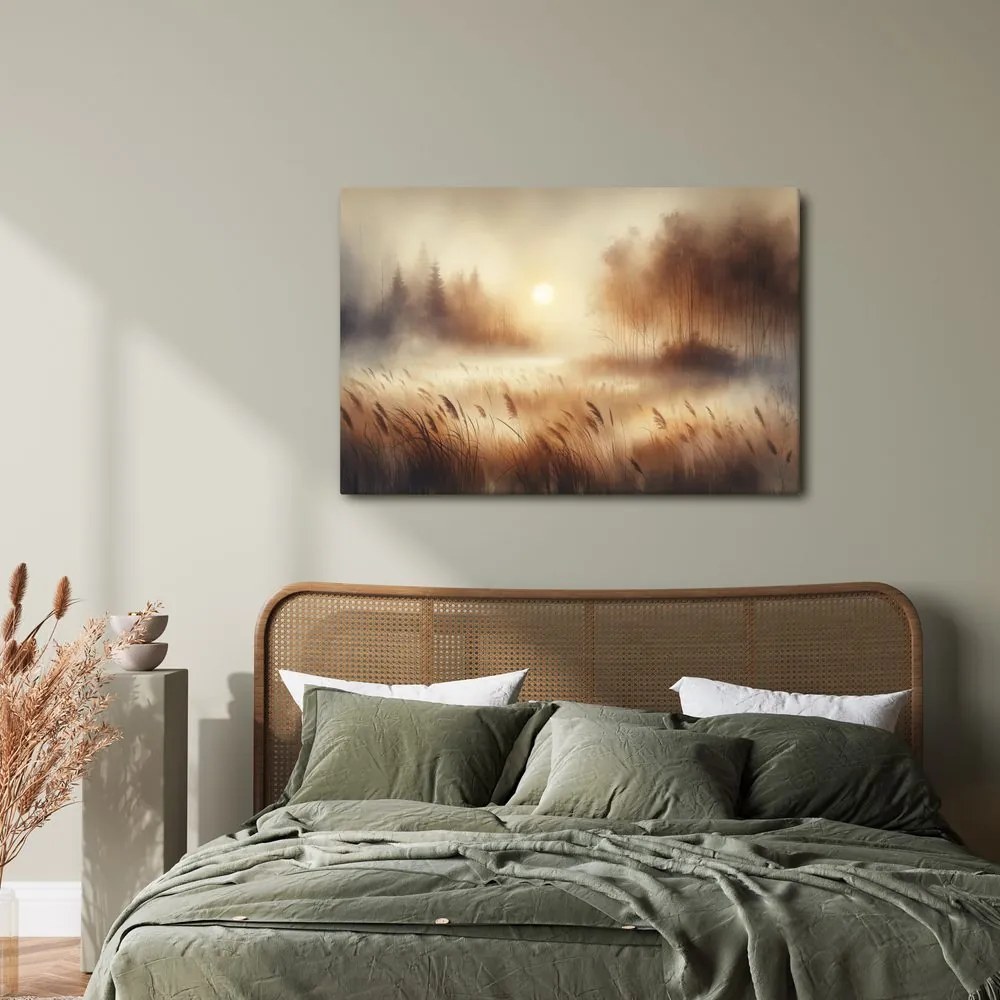 Картина на платно – Мъглив изгрев