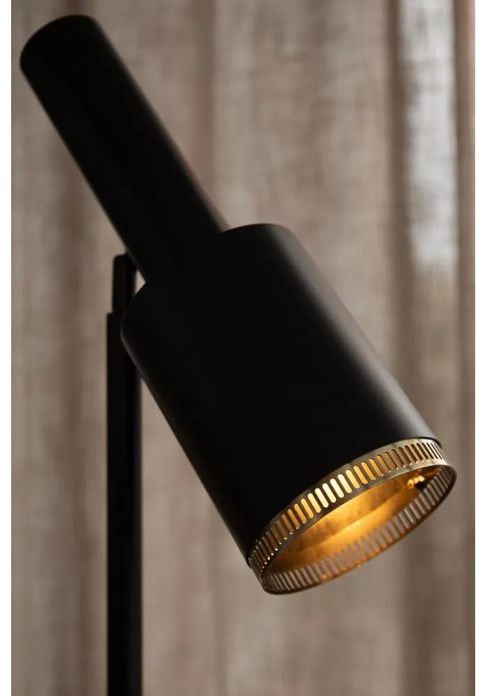 Черна подова лампа (височина 143 cm) Ozzy - Markslöjd