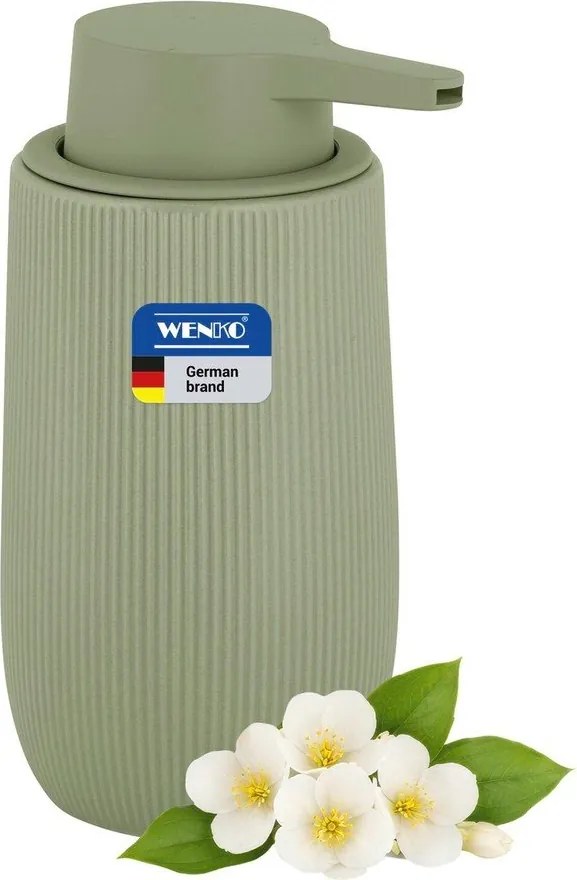 Зелен пластмасов диспенсер за сапун 400 ml Fablo – Wenko