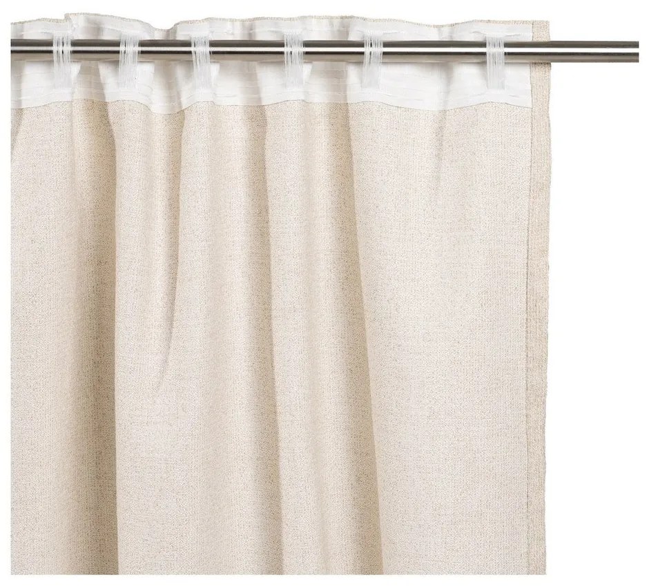 Кремаво перде 140x260 cm – Ixia