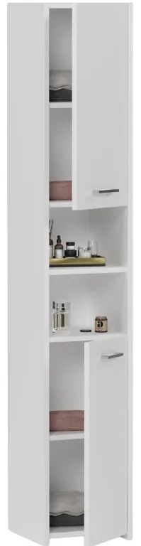 Тесен рафт за баня MODERN L-1 - различни цветови варианти Бял