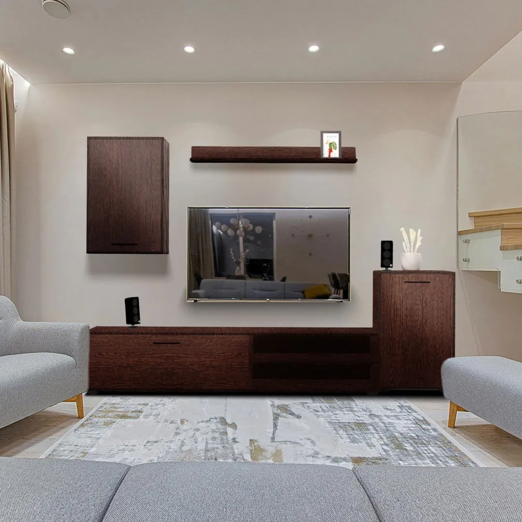 Стенен модул Lia-Wenge