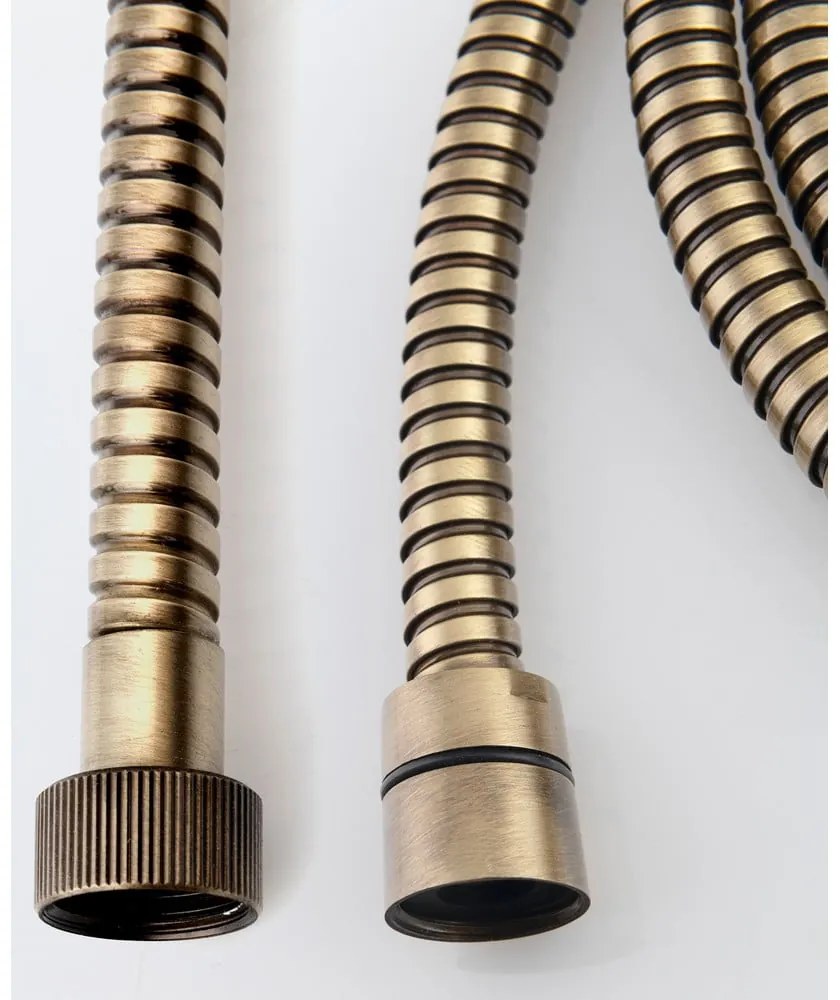 Месингов душ маркуч бронзов Powerflex – Sapho