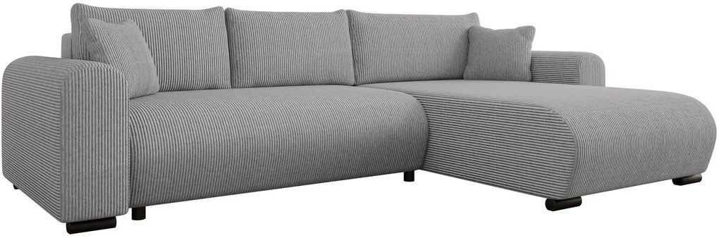 Ъглов диван Merkos I-Сиво