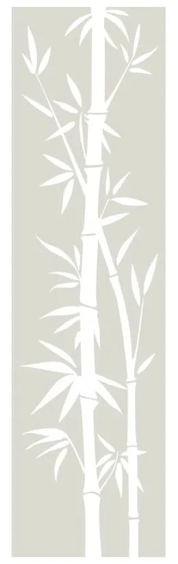 Водоустойчив стикер за душ Бамбук, 195 x 55 cm - Ambiance