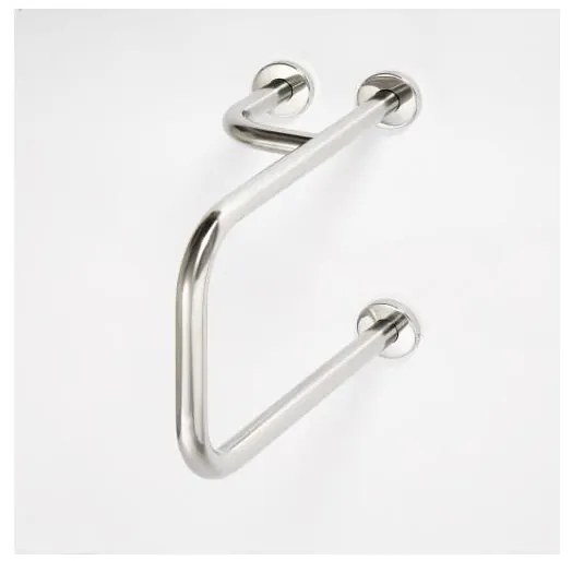 Дръжка 23,5x38 см неръждаема стомана/сребриста