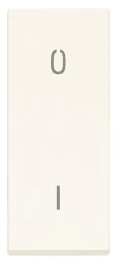 VIMAR 30016.B Двуполюсен ключ Linea, 2P 20 AX 250 V~ 1М, опц. подсветка, White,