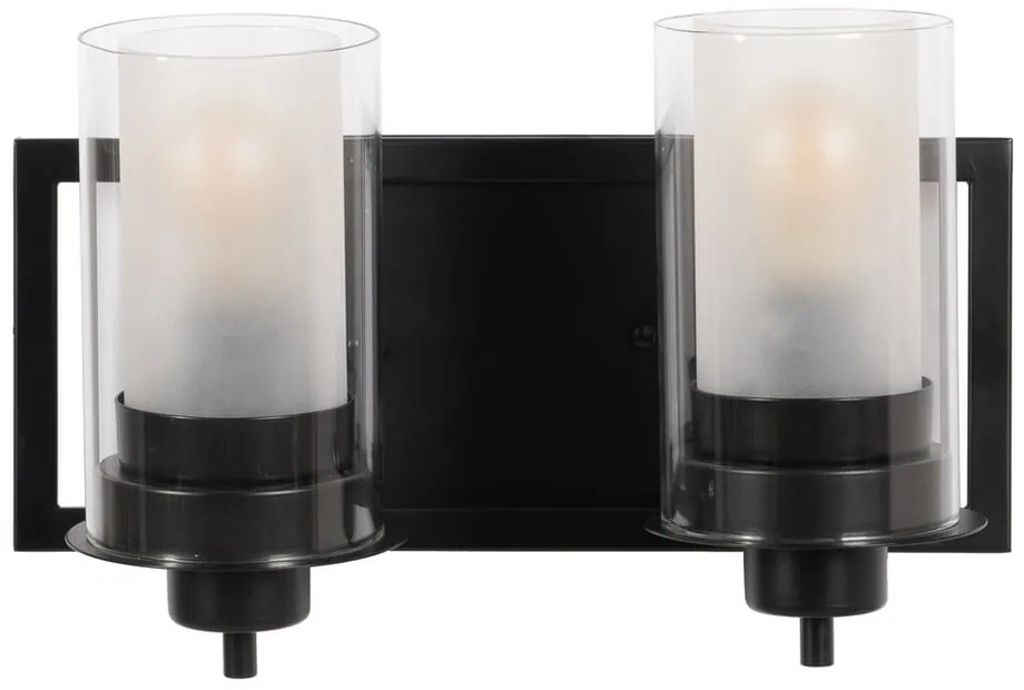 Черно-бяла стенна лампа – Ixia