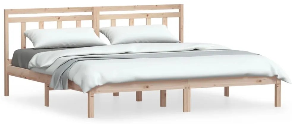 3100604 vidaXL Рамка за легло 180x200 см Super King дърво масив