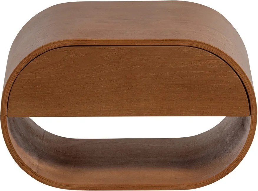 На няколко нива стенен рафт в естествен цвят 39 cm Momo – WOOOD